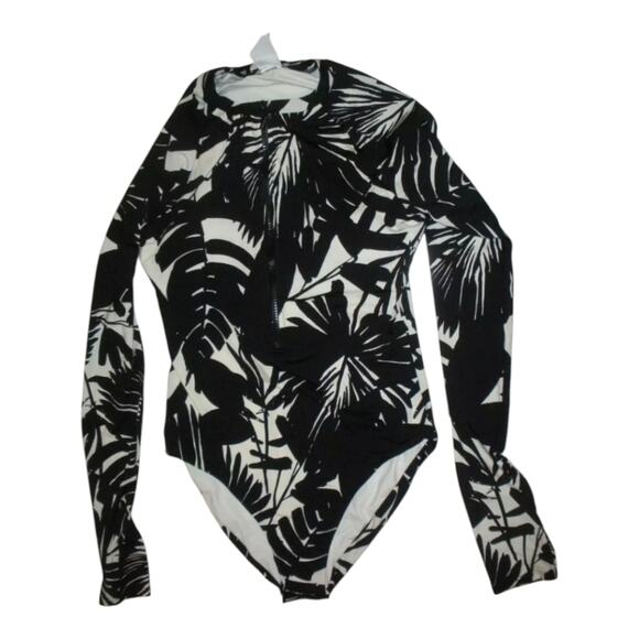 Trina Turk Women's Monaco Paddle One Piece Swimsuit Rash Guard Uv Protection  XL - Picture 6 of 7